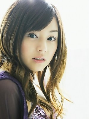 Jun Natsukawa is incredible in her purple lace lingerie